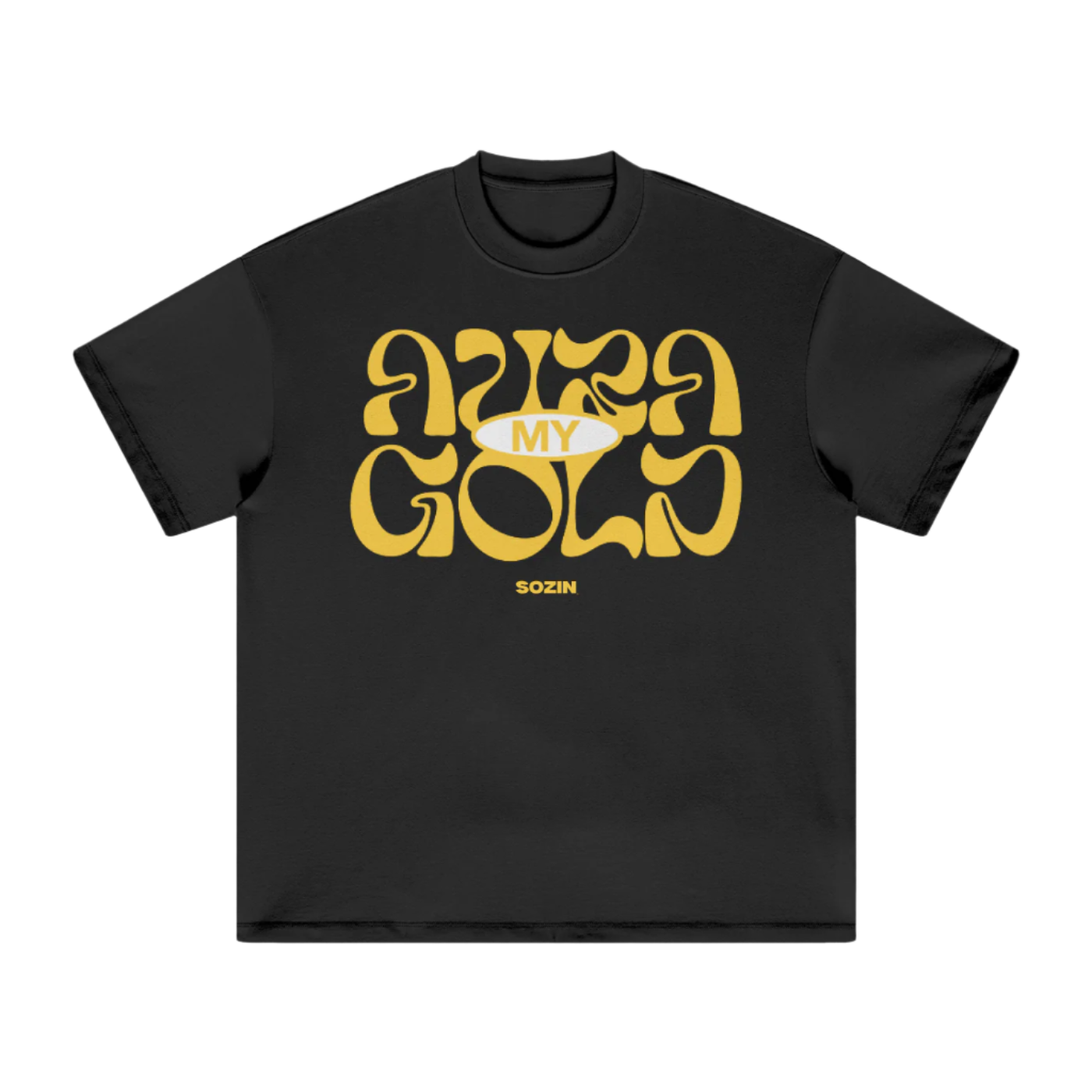 "MY AURA GOLD" Heavyweight Tee