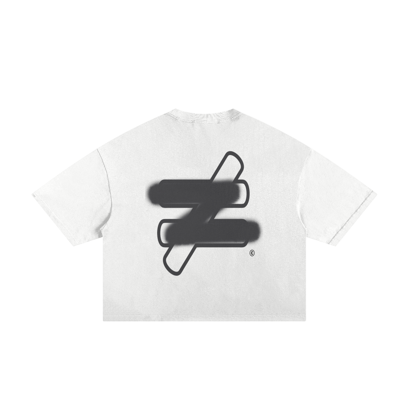 'KUNOICHI' FRAYED BOXY TEE