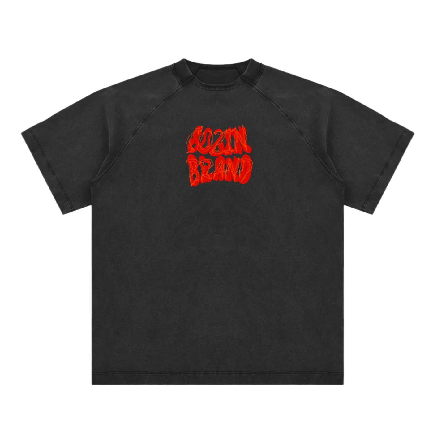 SOZIN BRAND Vintage Raglan Cotton Tee