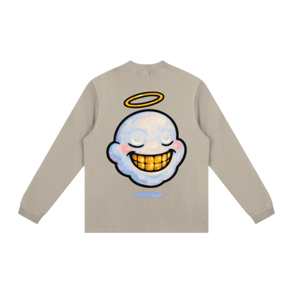 "HIGHLY FAVORED" Mock Neck Sweatshirt