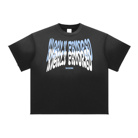 "HIGHLY FAVORED" Burnsoft Tee
