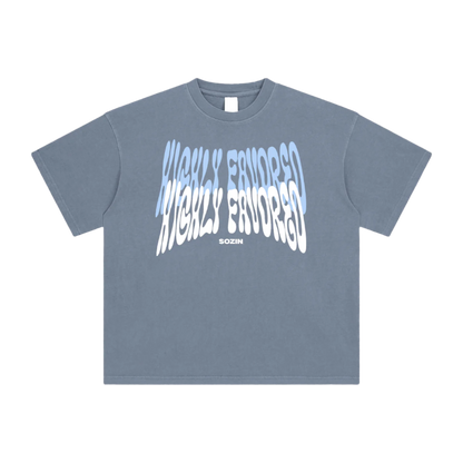 "HIGHLY FAVORED" Enzyme Washed Tee