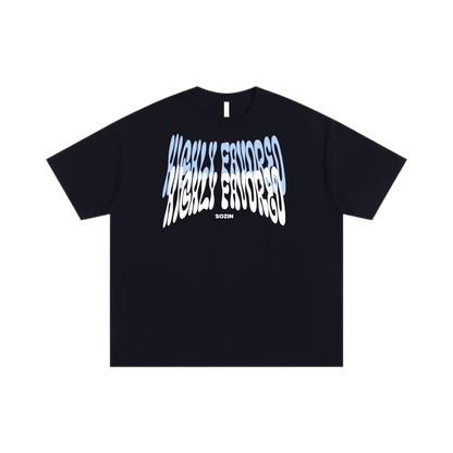 “HIGHLY FAVORED” Oversize Tee