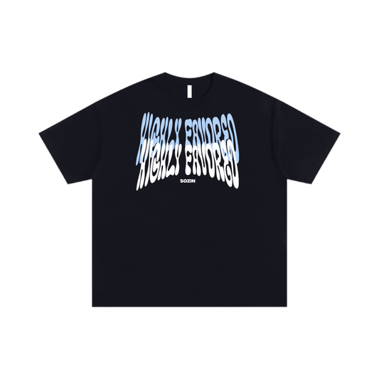 “HIGHLY FAVORED” Oversize Tee