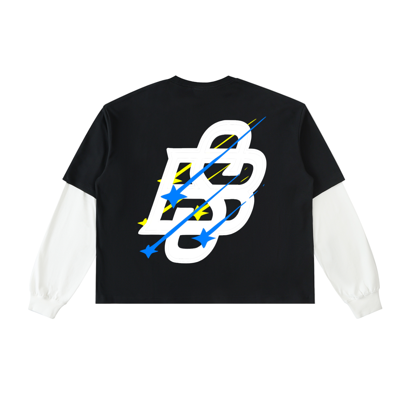 'STARDOG' CONTRAST SLEEVE TEE