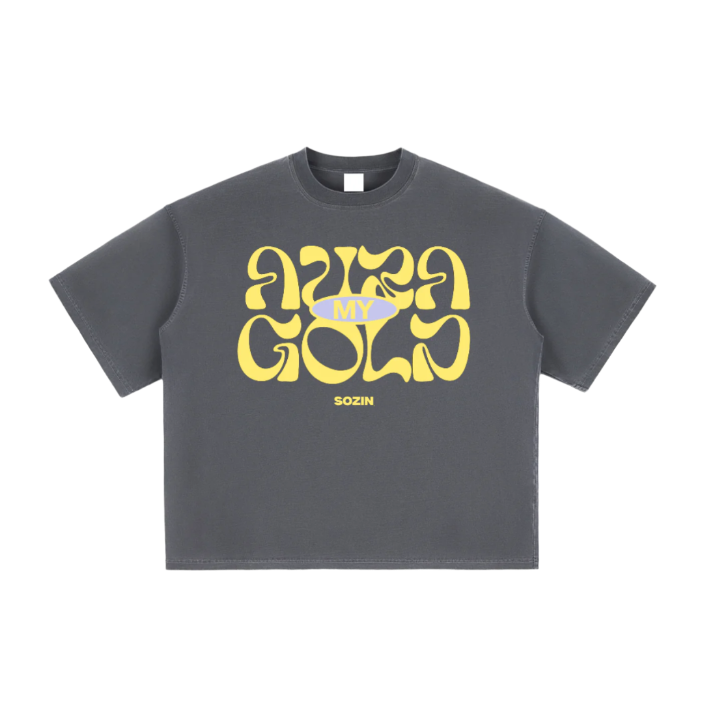 "MY AURA GOLD" Aura-Cut Vintage Box Tee (SOZIN EXCLUSIVE)
