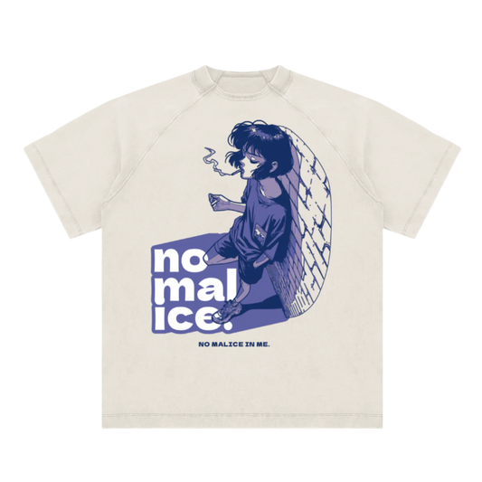 "NO MALICE" Vault Thread Tee (SOZIN EXCLUSIVE)