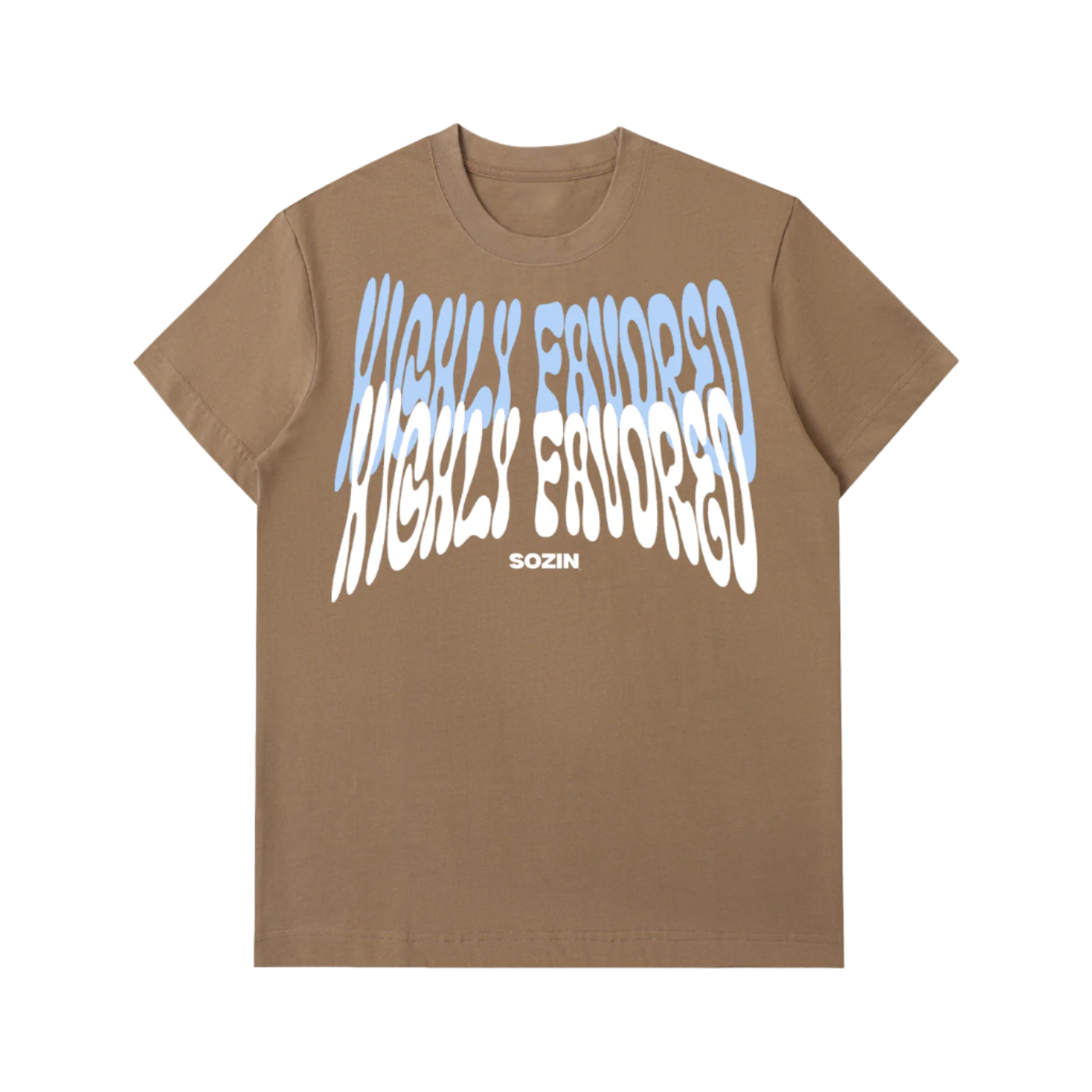 "HIGHLY FAVORED" Essential Fit Heavy Tee