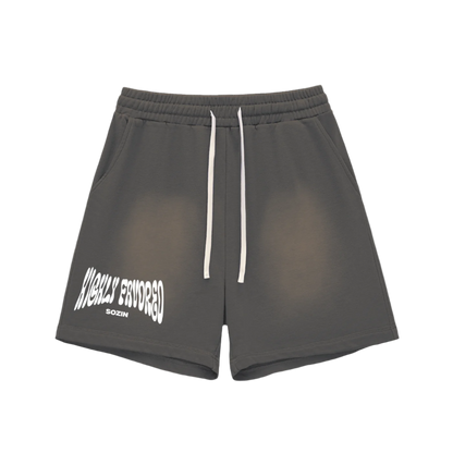 "HIGHLY FAVORED" Burnsoft Shorts