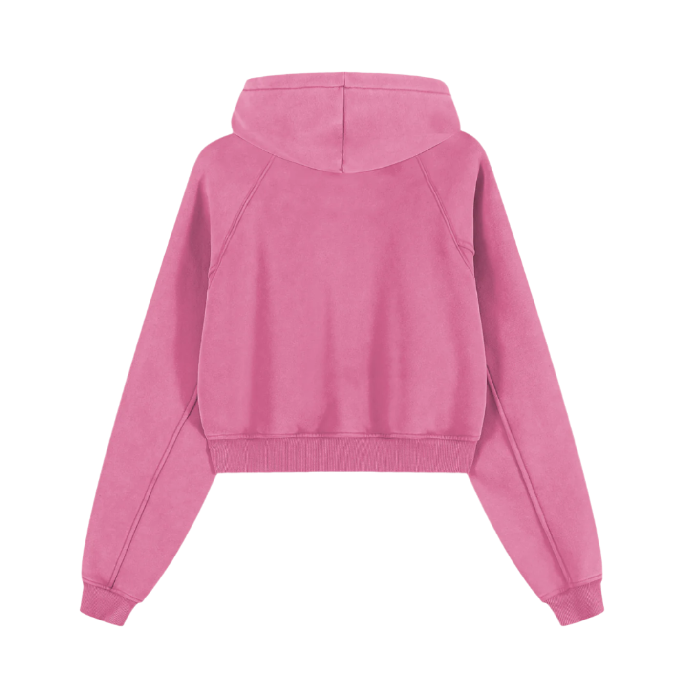 "BLESSED SOZIN" Snow Washed Cropped Hoodie (WOMENS)