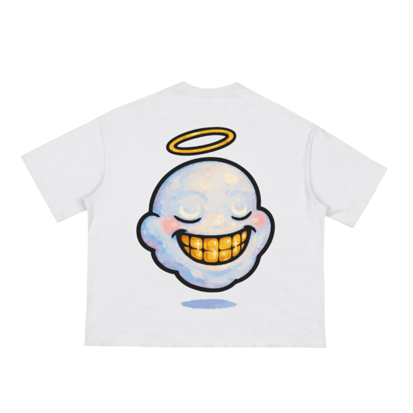 "HIGHLY FAVORED" Classic Boxy Tee (WHITE)