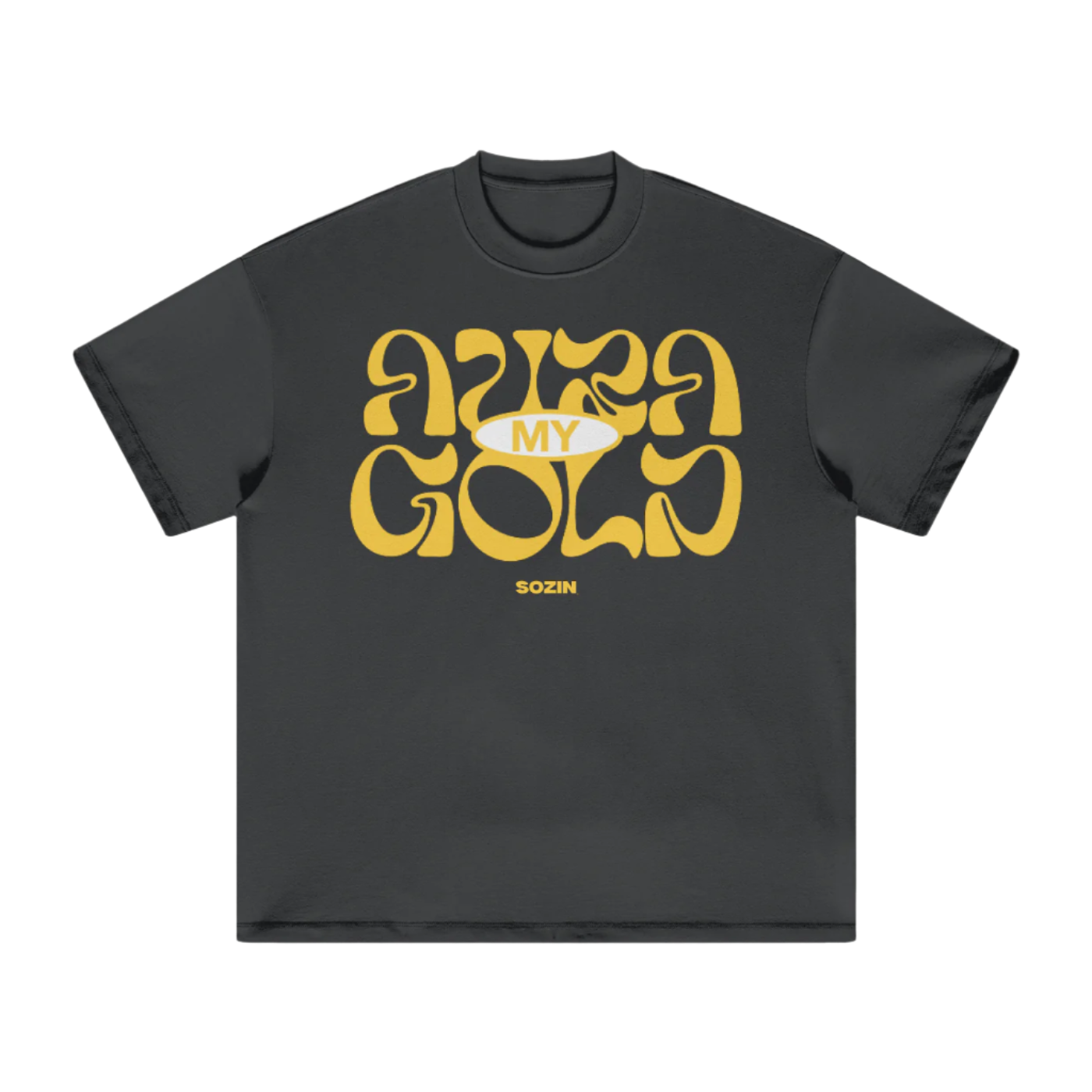 "MY AURA GOLD" Heavyweight Tee