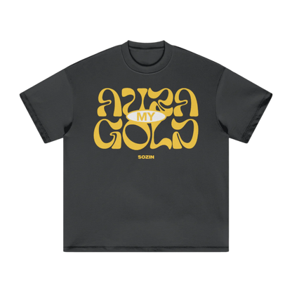 "MY AURA GOLD" Heavyweight Tee