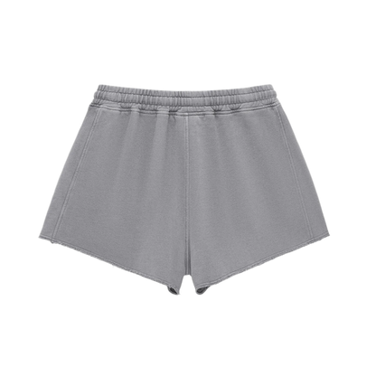 "SOZIN BRAND" Raw Edge Drawstring Shorts(WOMENS)