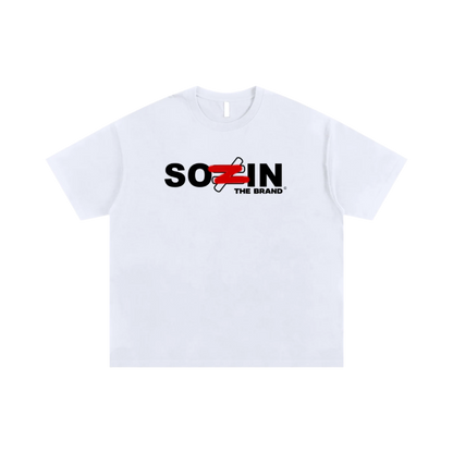 SOZIN "≠" OVERSIZED TEE (WHITE)