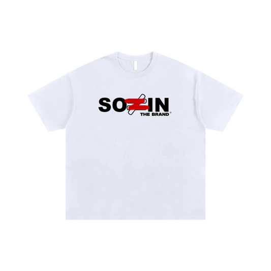 SOZIN "≠" OVERSIZED TEE (WHITE)
