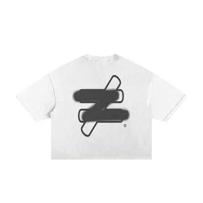 'KUNOICHI' FRAYED BOXY TEE