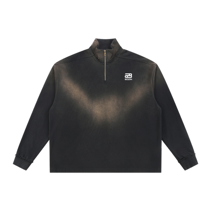 SOZIN© STARFADE QUARTER-ZIP SWEATSHIRT