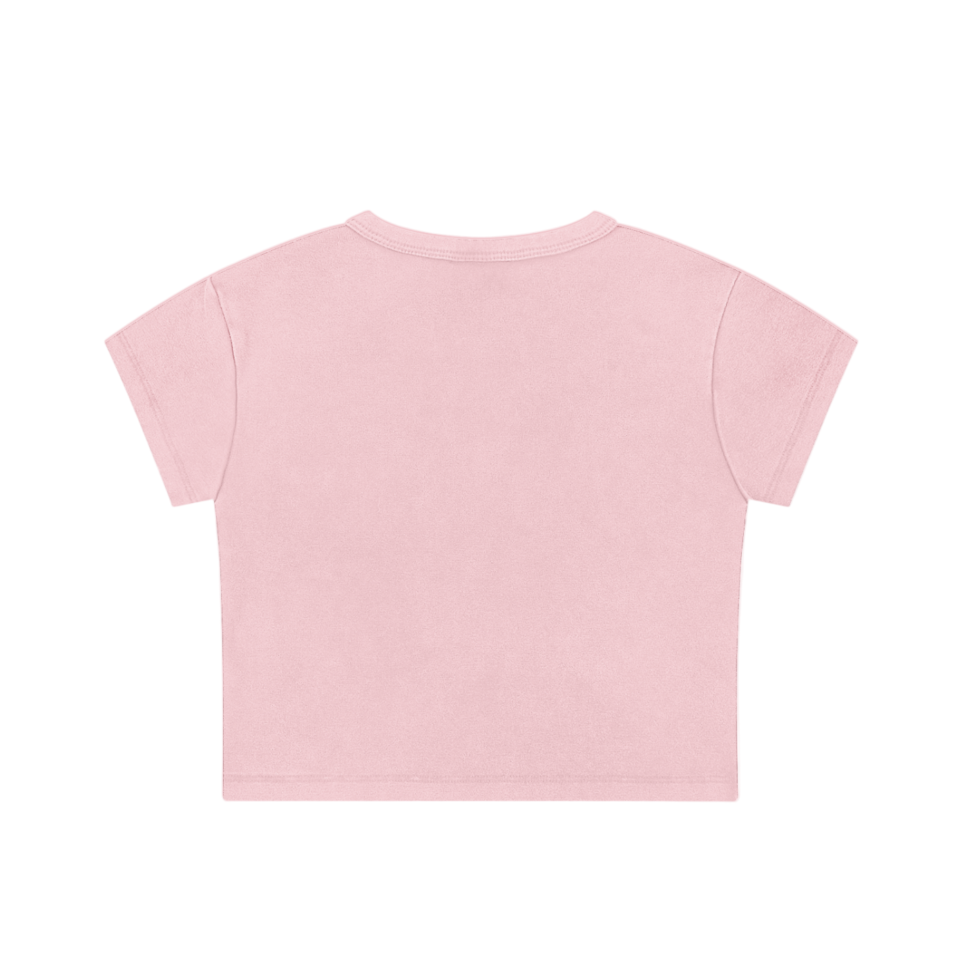 'PRETTY GIRLS' CROP TEE [PINK]