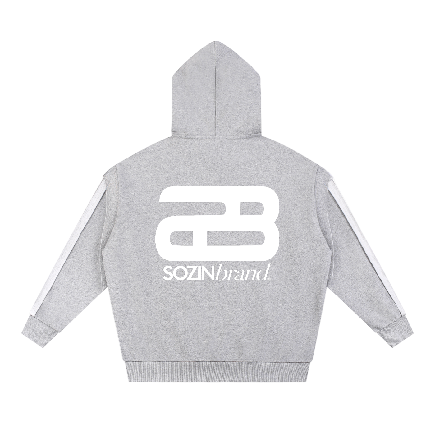 SOZINbrand© TAPE-STITCHED HOODIE