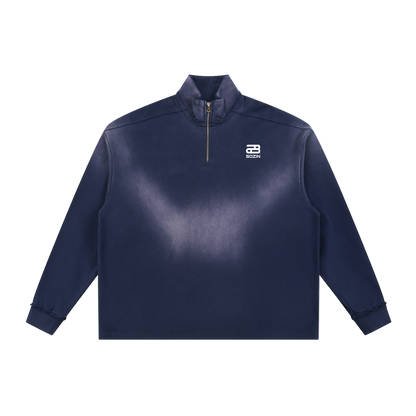 SOZIN© STARFADE QUARTER-ZIP SWEATSHIRT