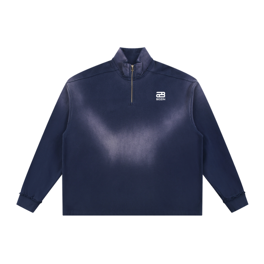 SOZIN© STARFADE QUARTER-ZIP SWEATSHIRT