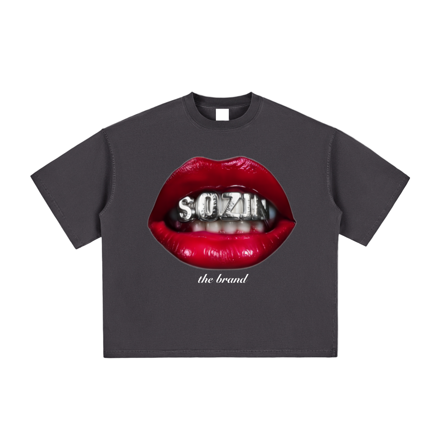 'RED KISS' BOXY TEE