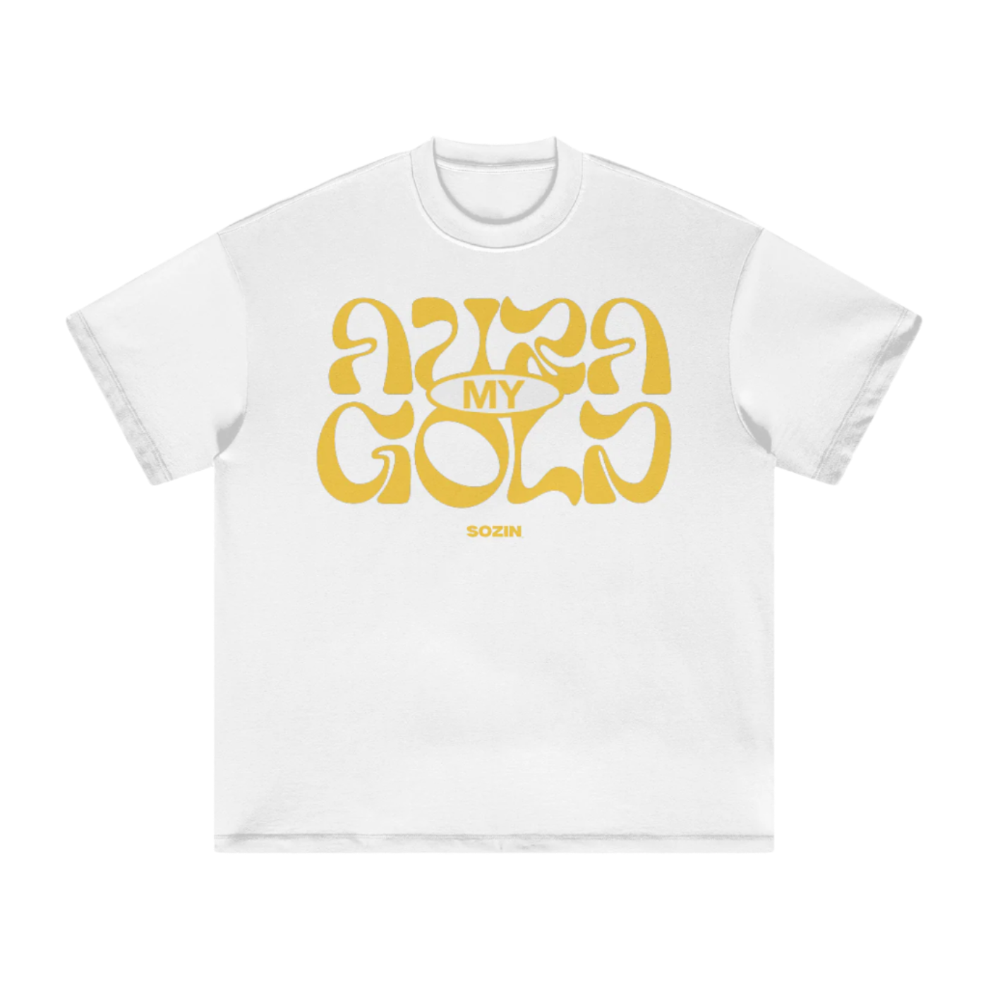 "MY AURA GOLD" Heavyweight Tee