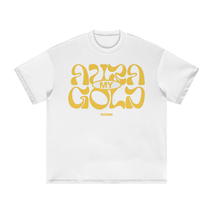"MY AURA GOLD" Heavyweight Tee