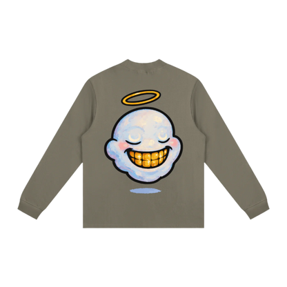 "HIGHLY FAVORED" Mock Neck Sweatshirt