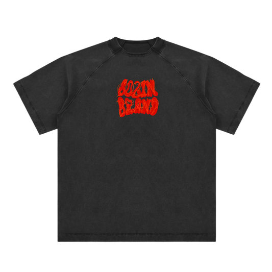 SOZIN BRAND Vintage Raglan Cotton Tee