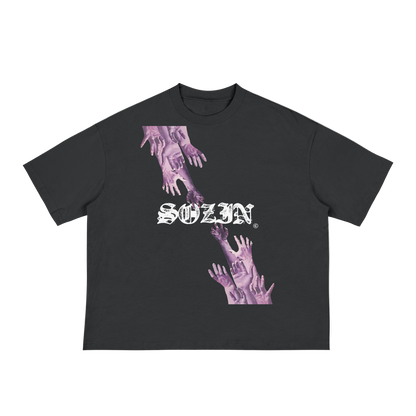 'CLUTCH NO GHOSTS' CLASSIC BOXY TEE