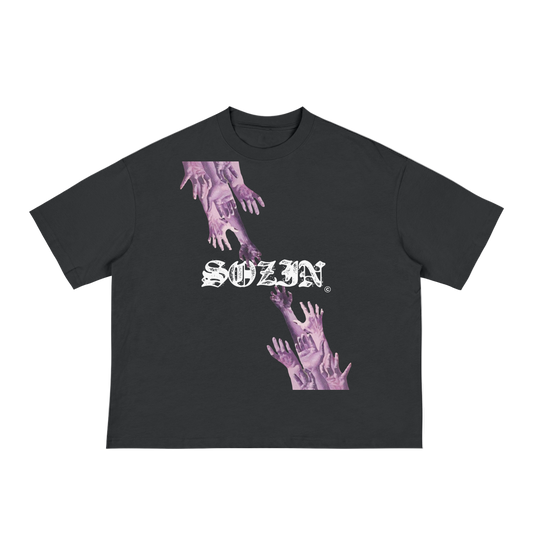 'CLUTCH NO GHOSTS' CLASSIC BOXY TEE