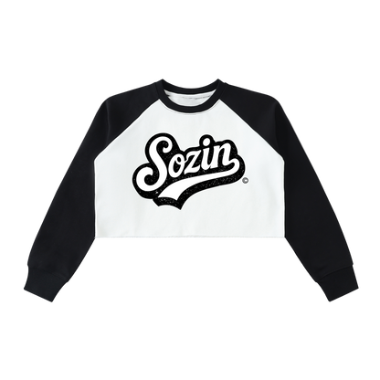 SOZIN© RETRO CROP SWEATSHIRT