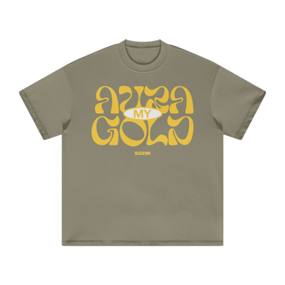 "MY AURA GOLD" Heavyweight Tee