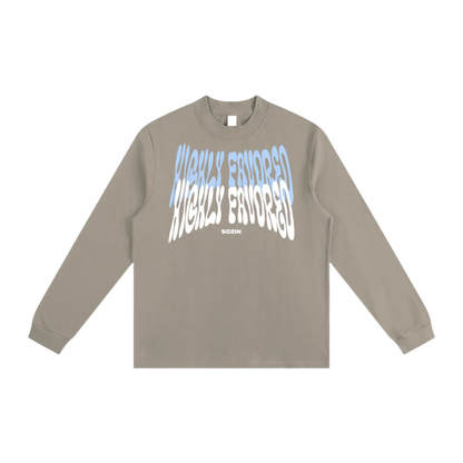 "HIGHLY FAVORED" Mock Neck Sweatshirt