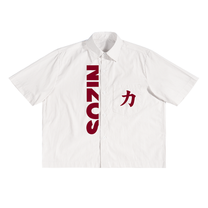 'STRENGTH' BOXY BUTTON DOWN