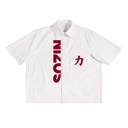 'STRENGTH' BOXY BUTTON DOWN