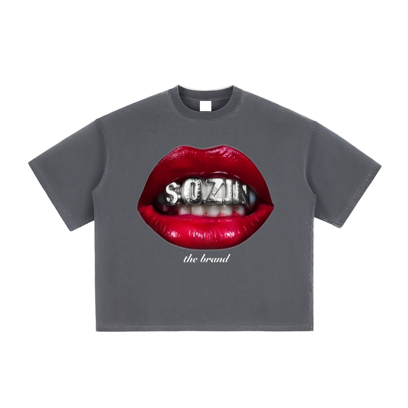 'RED KISS' BOXY TEE