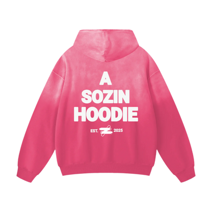"A SOZIN HOODIE" Glowfade Heavy Boxy Hoodie (SOZIN EXCLUSIVE)
