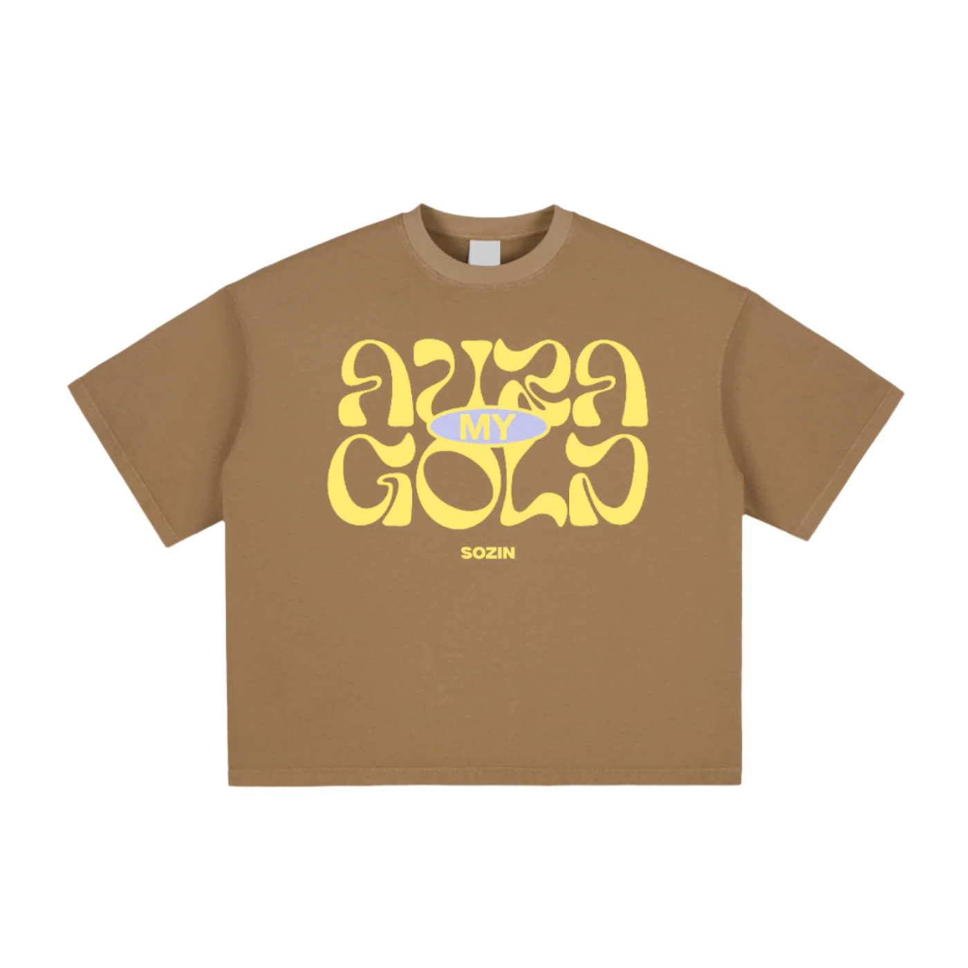 "MY AURA GOLD" Aura-Cut Vintage Box Tee (SOZIN EXCLUSIVE)