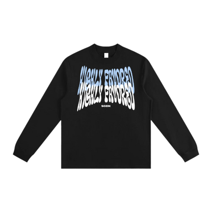 "HIGHLY FAVORED" Mock Neck Sweatshirt
