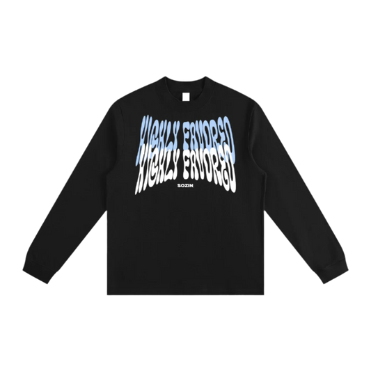 "HIGHLY FAVORED" Mock Neck Sweatshirt