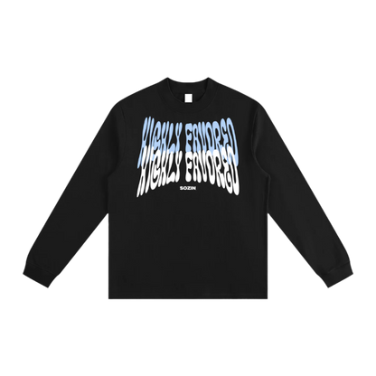 "HIGHLY FAVORED" Mock Neck Sweatshirt