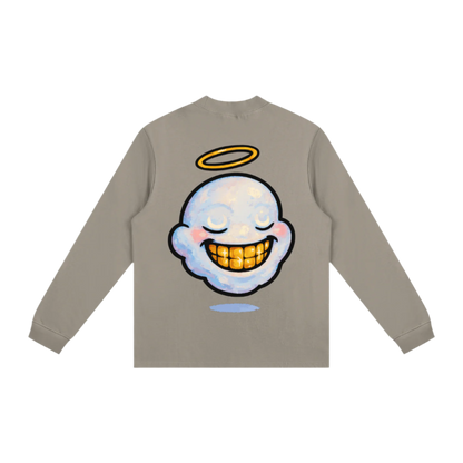 "HIGHLY FAVORED" Mock Neck Sweatshirt