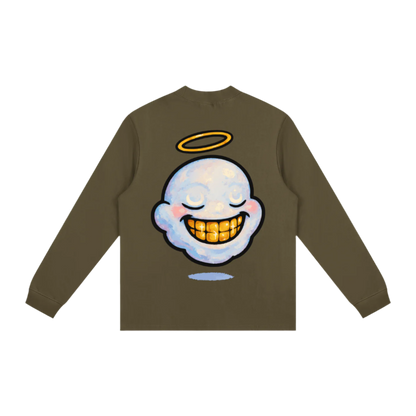 "HIGHLY FAVORED" Mock Neck Sweatshirt