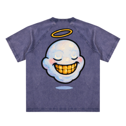 "HIGHLY FAVORED" Rare Purple Vault Thread Tee (SOZIN EXCLUSIVE)
