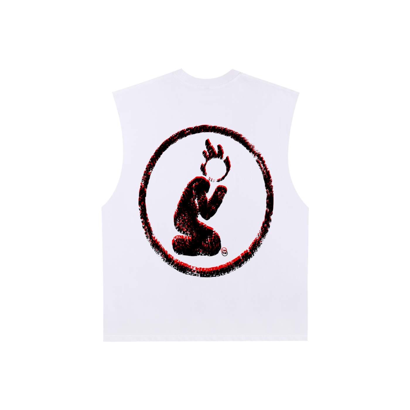 CUTOFF BRAND TEE - WHITE -