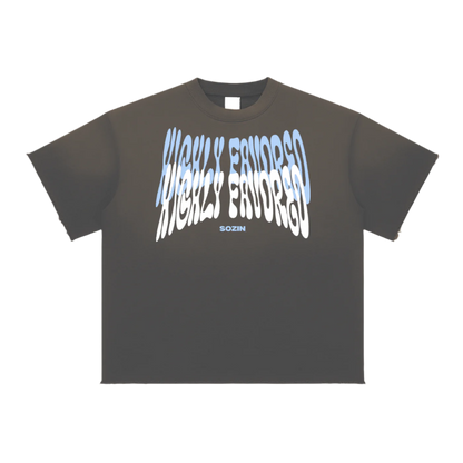 "HIGHLY FAVORED" Burnsoft Tee