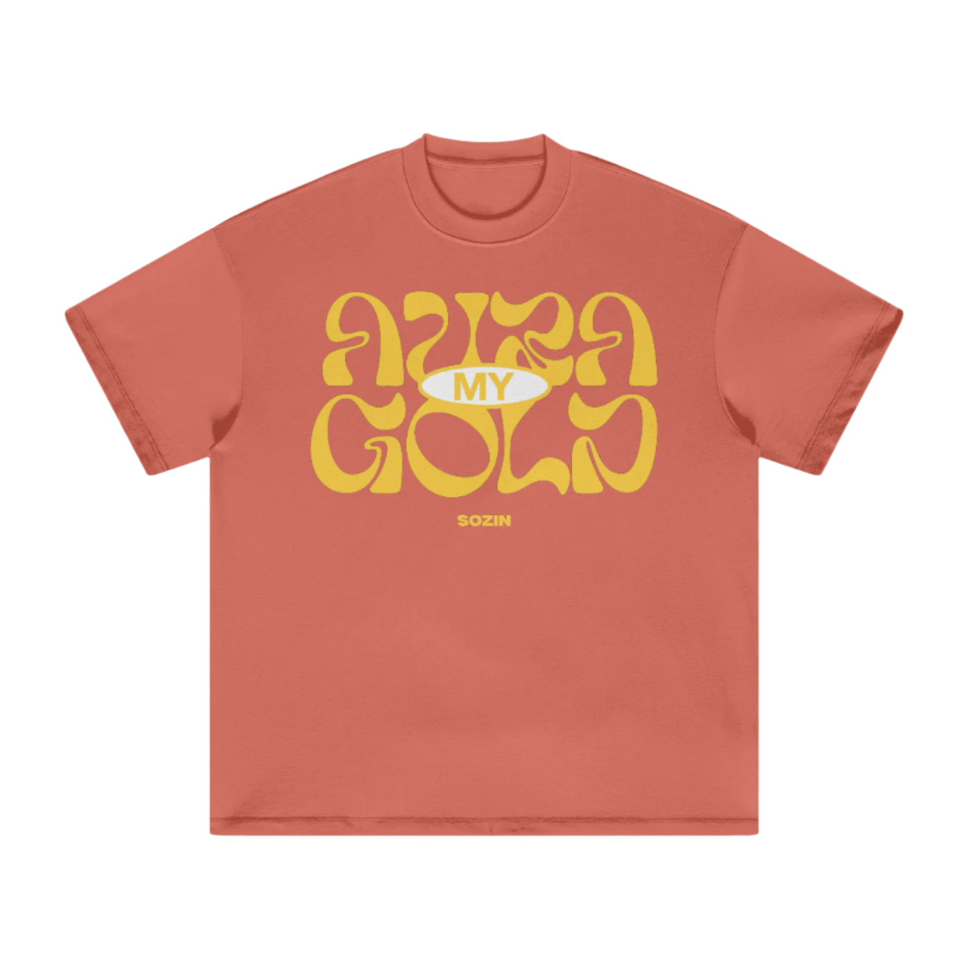 "MY AURA GOLD" Heavyweight Tee